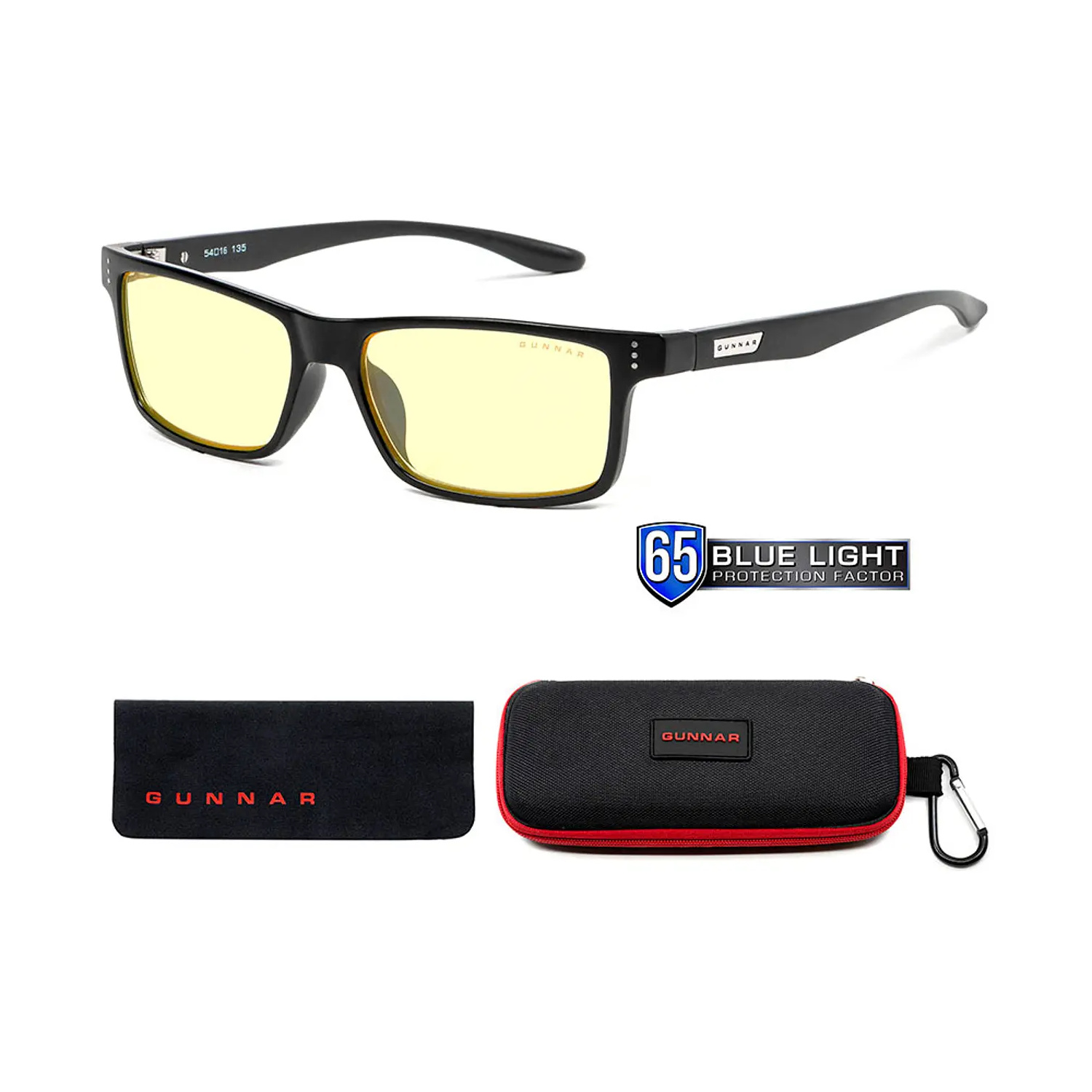 Gunnar Lentes Gamer Cruz Onyx Amber Natural Bundle