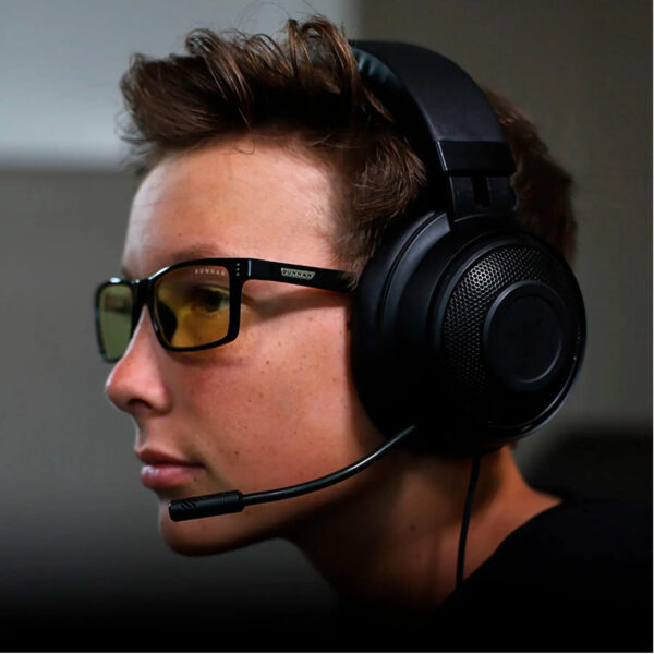 Gunnar Lentes Gamer Cruz Onyx Amber Natural Bundle - Imagen 9