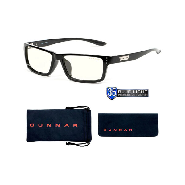 Gunnar Lentes Gamer Riot Onyx Clear - Imagen 4