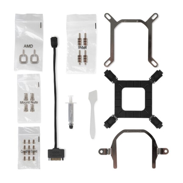 NOX Water Cooling M-360 ARGB 360MM LIQUID COOLING SYSTEM ARGB BLACK - Imagen 3