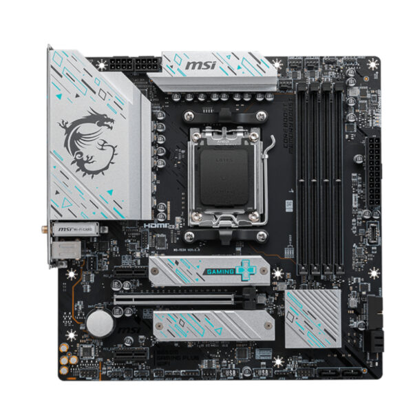 MSI Placa Madre B650M GAMING PLUS WIFI AM5 AMD RYZEN SERIES 7000/8000/9000 - Imagen 2