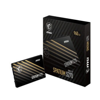 MSI Unidad de estado Sólido SSD SATA 2.5" SPATIUM S270 960GB