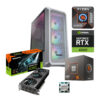 PC GAMER AMD RYZEN 5 8400F RTX 4060 32GB RAM DDR5 5600 1TB SSD M2 NVME 650W W10 PRO