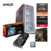 PC GAMER AMD RYZEN 5 9600X RX 9070 32GB RAM DDR5 5600 1TB M2 WC360 750W W10 PRO