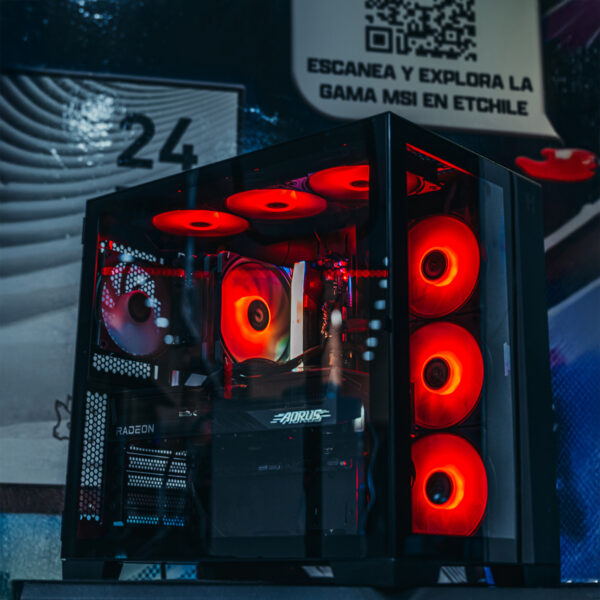 PC GAMER AMD RYZEN 5 8400F AORUS ELITE RX 9070 XT 64GB RAM DDR5 5200 1TB SSD M2 NVME 750W W10 PRO - Imagen 4
