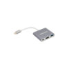 Philco Hub USB 3 en 1 Tipo C a HDMI y USB 3.0