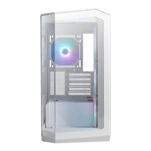 MSI Gabinete Case MAG PANO M100R PZ / WHITE - Imagen 2