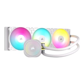 Corsair Water Cooling NAUTILUS 360 RS ARGB Liquid CPU Cooler WHITE