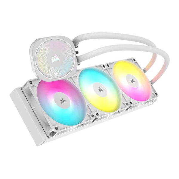 Corsair Water Cooling NAUTILUS 360 RS ARGB Liquid CPU Cooler WHITE - Imagen 10