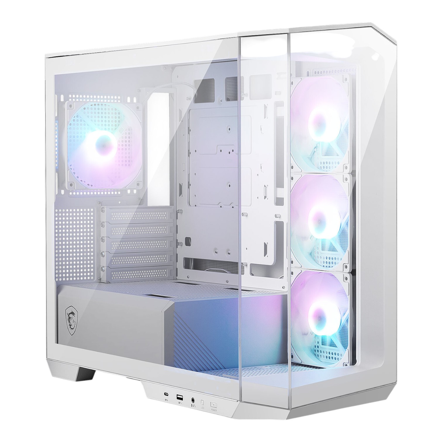 MSI Gabinete Case MAG PANO M100R PZ / WHITE