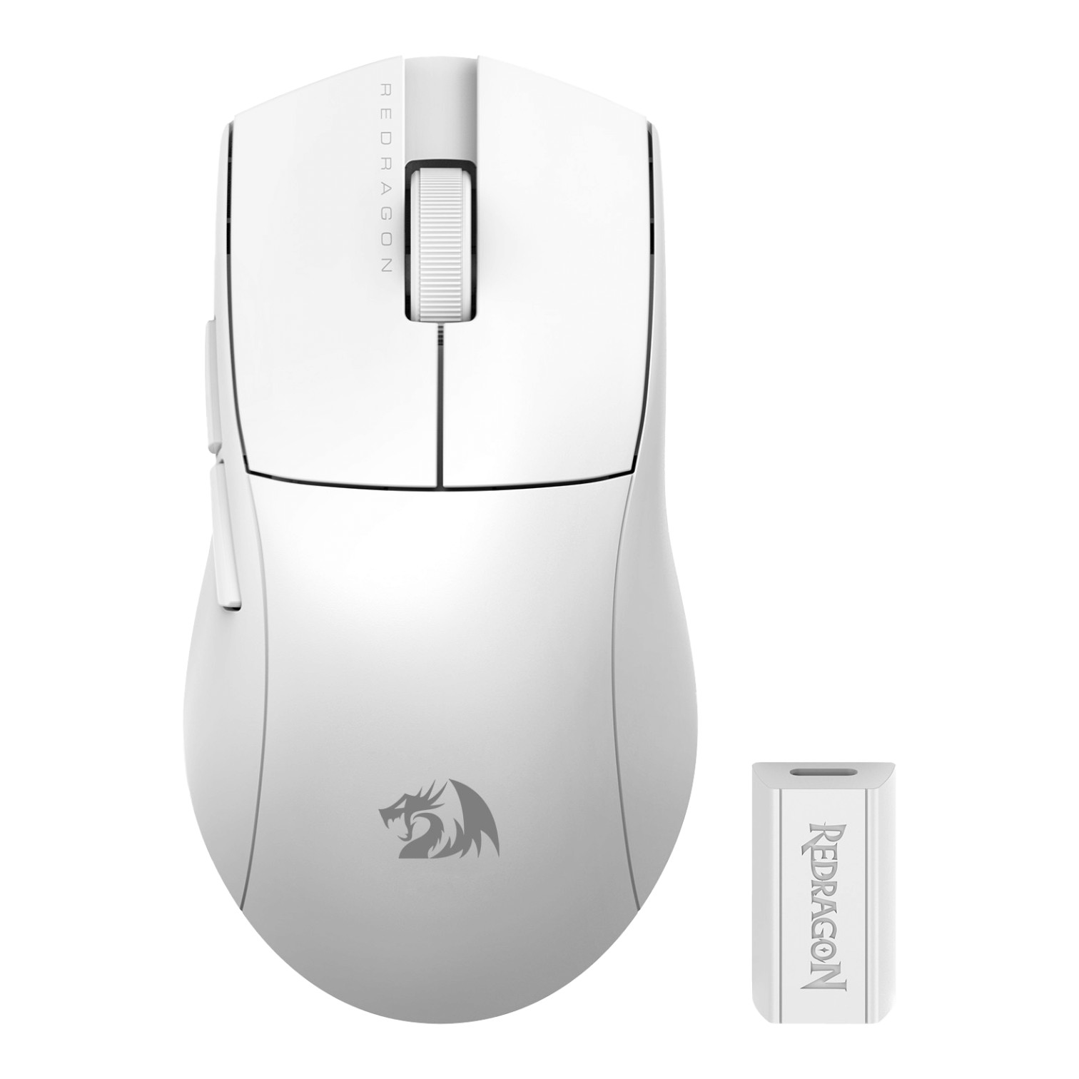 Redragon Mouse Gamer K1NG PRO 26000 DPI M916W-PRO-4K Wireless/Bluetooth/USB 3 modos 4K WHITE
