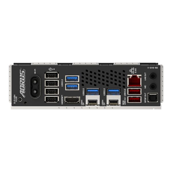AORUS Placa Madre X870 ELITE WIFI 7 Bluetooth PCIE 5.0 2.5GbE LAN ATX RYZEN Series AM5 - Imagen 4