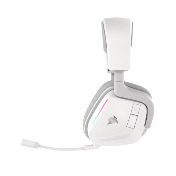 Corsair Audífonos Gamer VOID RGB ELITE Wireless V2 White - Imagen 6