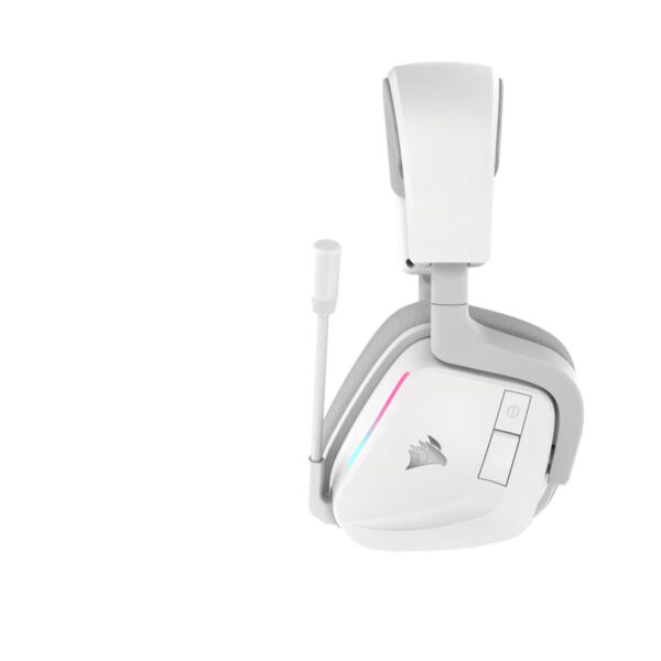 Corsair Audífonos Gamer VOID RGB ELITE Wireless V2 White - Imagen 5