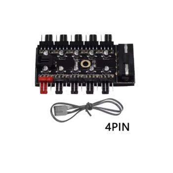 EcsArmy Controlador PWM/HUB 1 a 10 Fans PWM (Solo Hub PWM)