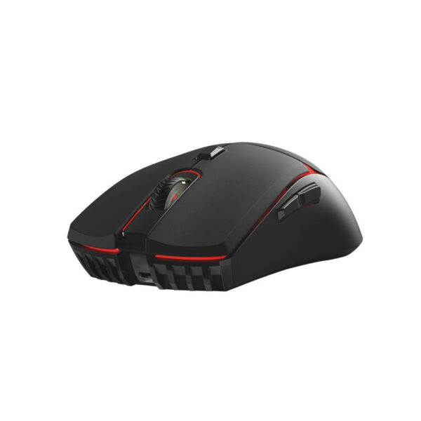 Fantech Mouse Gamer WGC3 CRYPTO Wireless Black 10000 DPI 6 Botones Dual Mode - Imagen 2
