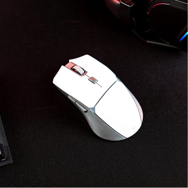 Fantech Mouse Gamer WGC3 CRYPTO Wireless White 10000 DPI 6 Botones Dual Mode - Imagen 5