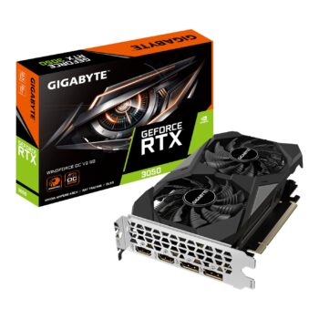 Gigabyte Tarjeta de Video GPU NVIDIA GeForce RTX 3050 Windforce OC V2 6G
