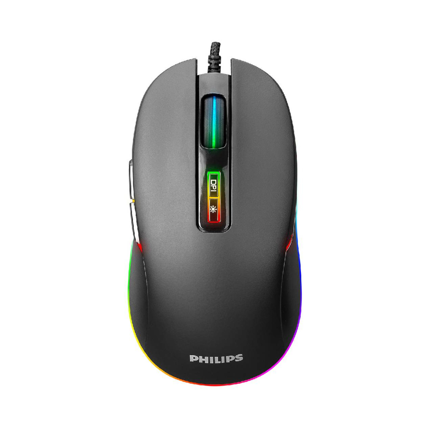 PHILIPS Mouse Gamer Momentum SPK9414 7 botones 3600dpi