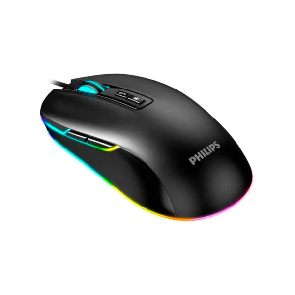 PHILIPS Mouse Gamer Momentum SPK9414 7 botones 3600dpi - Imagen 2