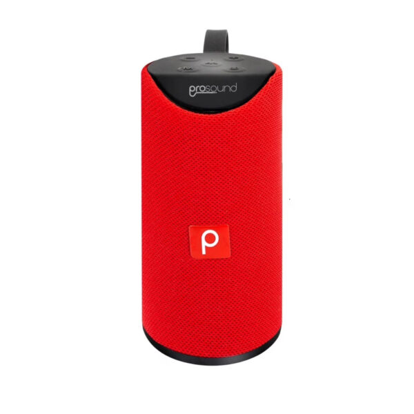 PROSOUND Parlante Inalámbrico Bluetooth TWS P391R Rojo - Imagen 4