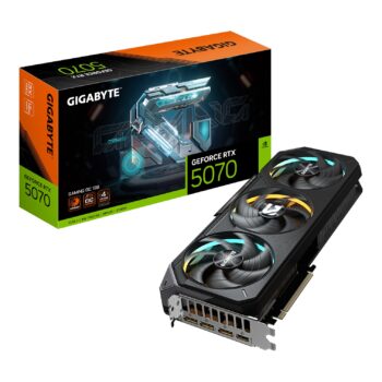 Gigabyte Tarjeta de Video GPU NVIDIA GEFORCE RTX 5070 Gaming OC 12G