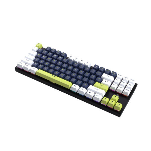Fantech Teclado Mecánico MK877s ATOM87s Mori Edition Blue (Switch Blue) ENG - Imagen 3