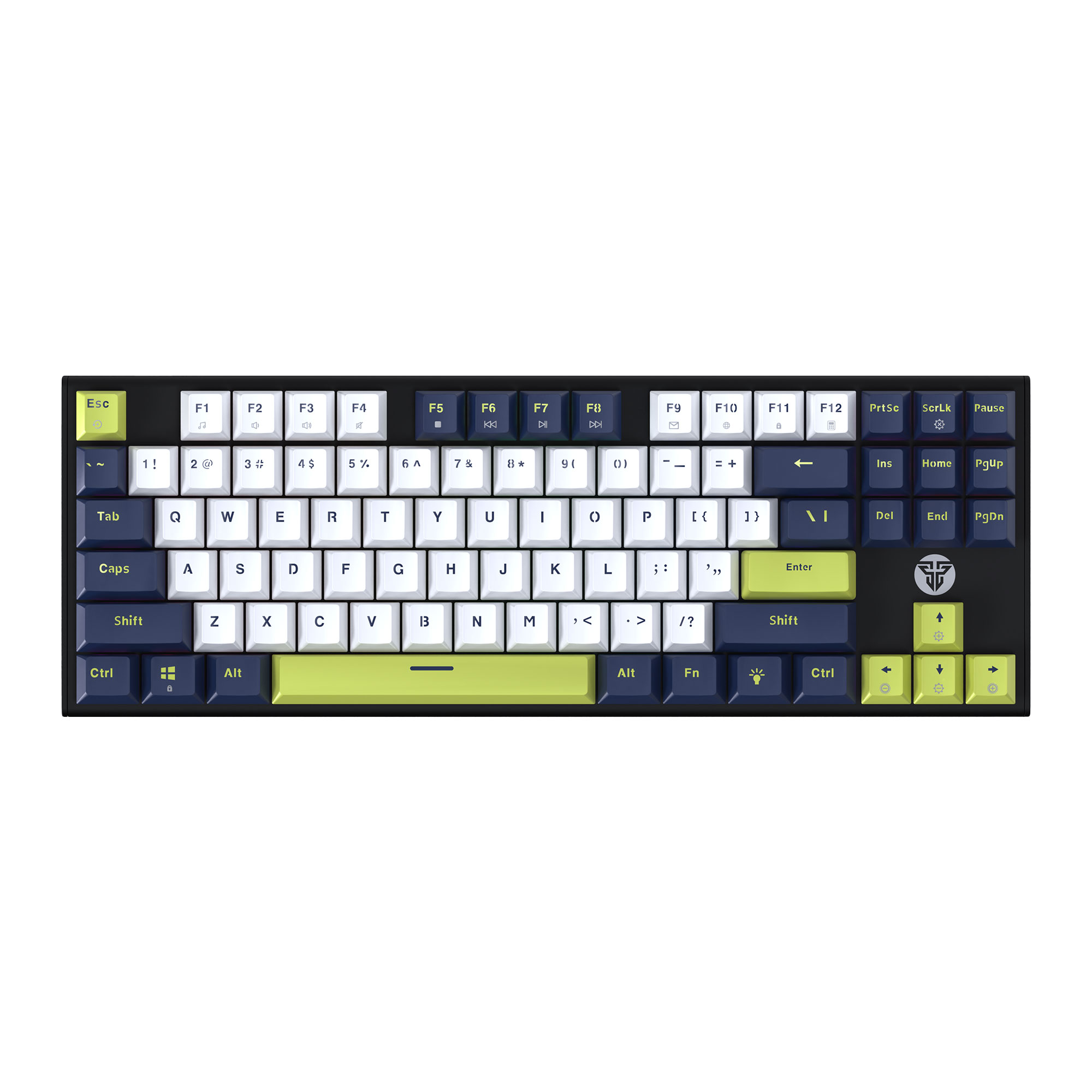 Fantech Teclado Mecánico MK877s ATOM87s Mori Edition White (Switch Red) ENG