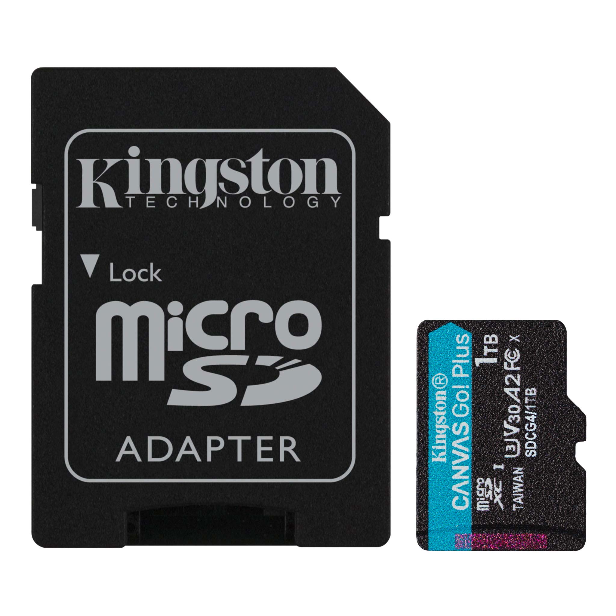 Kingston Tarjeta de Memoria Micro SD Card  1TB CANVAS GO! PLUS 200MB/s
