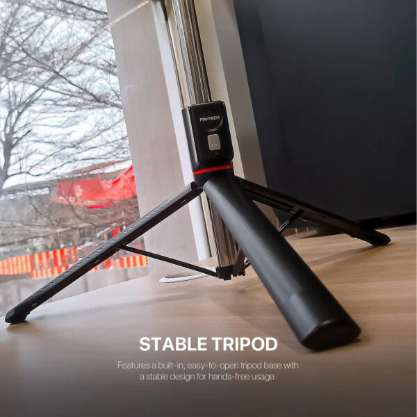 Fantech Selfie Stick SS1 170 Black Trípode 360 BT 1.7mts - Imagen 5