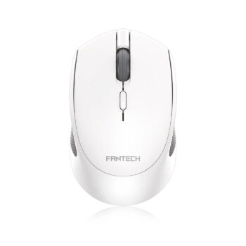 FANTECH Mouse Inalámbrico Office Mouse Wireless W190 DUAL MODE 2.4Ghz / Bluetooth 5.0 WHITE