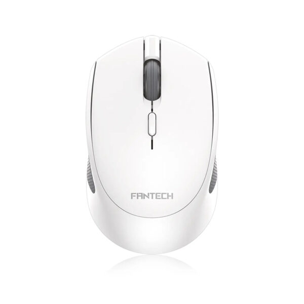 FANTECH Mouse Inalámbrico Office Mouse Wireless W190 DUAL MODE 2.4Ghz / Bluetooth 5.0 WHITE