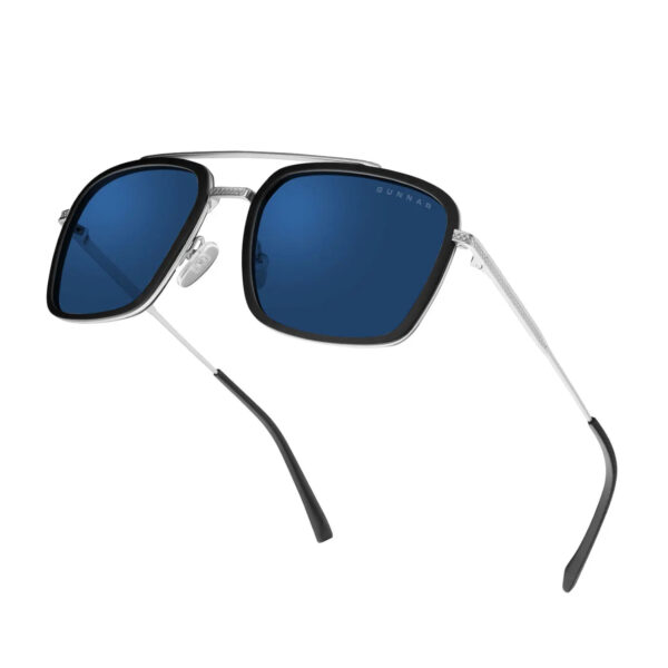 Gunnar Lentes Gamer Barron - Silver Sun Natural Tony Stark Industries Design - Imagen 4