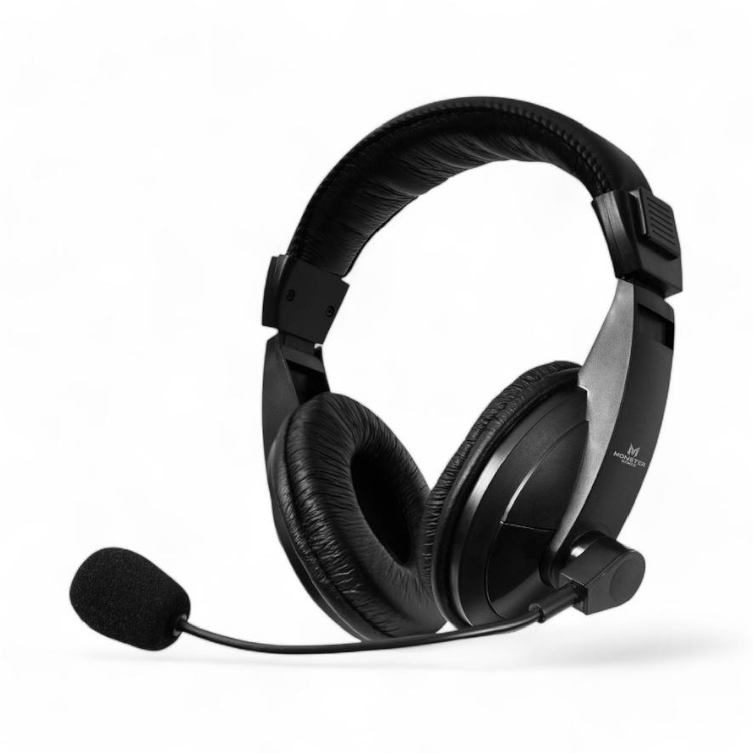 Monster Games Audífonos Gamer LOUD Multimedia Headset Stereo Multiplataforma Negro 550BK