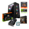 PC GAMER AMD RYZEN 5 9600X GPU RTX 5060 TI 16GB RAM DDR5 1TB SSD M2 B650 WIFI Y BT 650W W10 PRO
