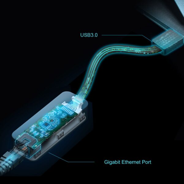 TP-Link Adaptador RJ45 USB 3.0 a ETH Gigabit UE306 Compatible con PC y Nintendo Switch - Imagen 6