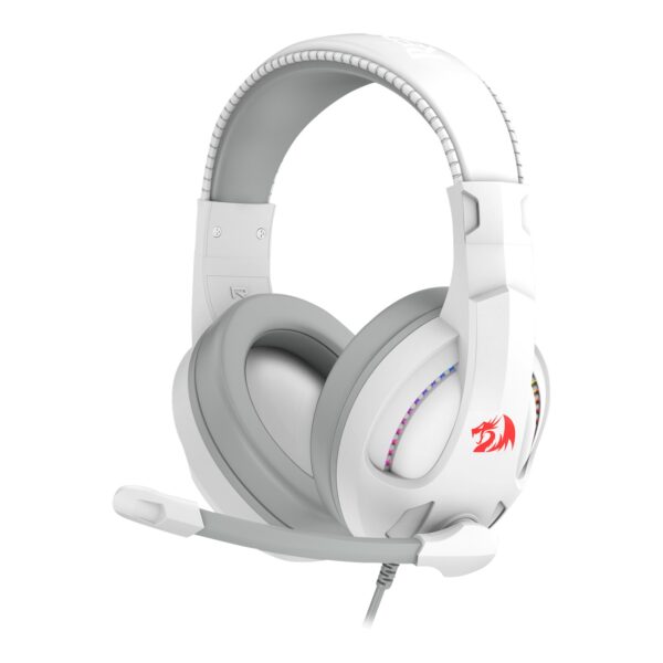 Redragon Audífonos Gamer CRONUS H211W Gaming Headset RGB WHITE PC/PS4/PS5/XBOX/Switch/Tablets - Imagen 2