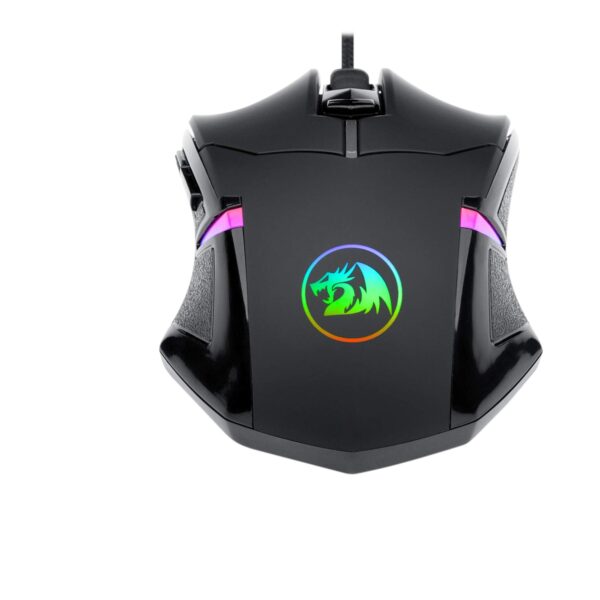 Redragon Mouse Gamer CENTROPHORUS2 M601-RGB Wired/Con Cable 7200 DPI Black - Imagen 8
