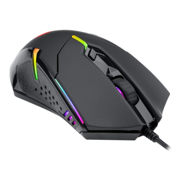 Redragon Mouse Gamer CENTROPHORUS2 M601-RGB Wired/Con Cable 7200 DPI Black - Imagen 2