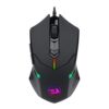 Redragon Mouse Gamer CENTROPHORUS2 M601-RGB Wired/Con Cable 7200 DPI Black