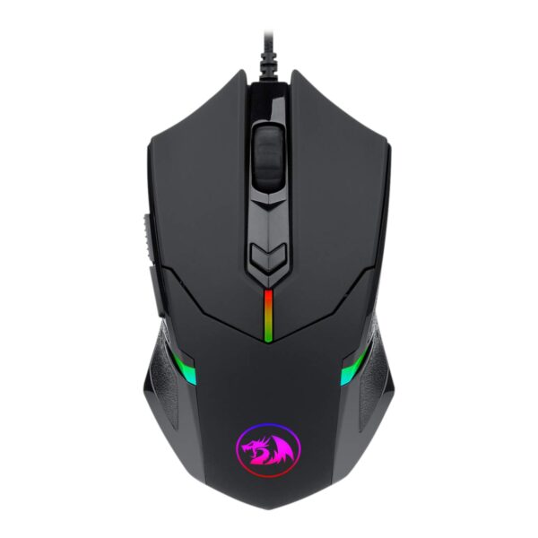 Redragon Mouse Gamer CENTROPHORUS2 M601-RGB Wired/Con Cable 7200 DPI Black