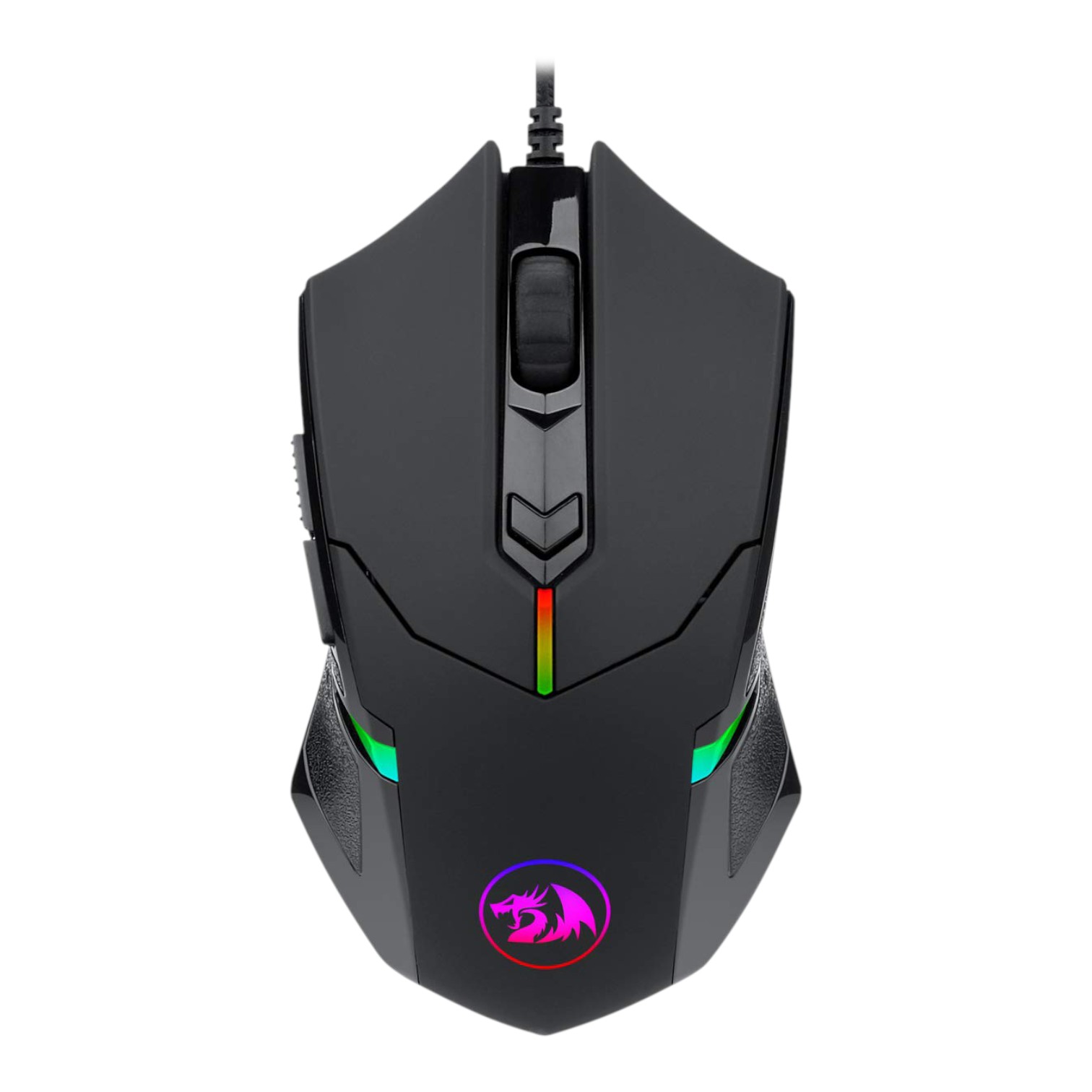 Redragon Mouse Gamer CENTROPHORUS2 M601-RGB Wired/Con Cable 7200 DPI Black
