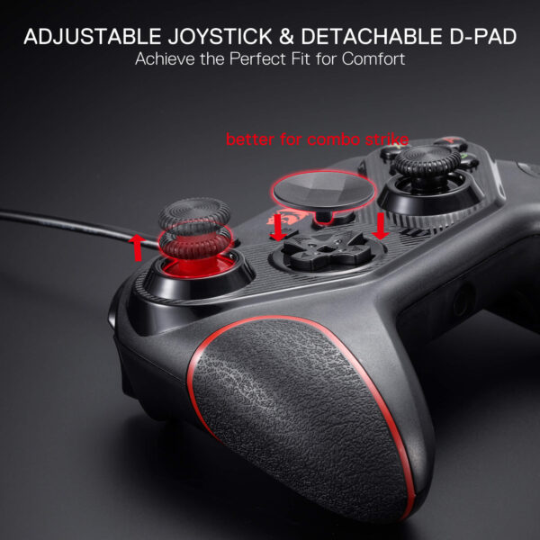 Redragon Control Gamepad RIFT G710 PC/Switch/PS3 Consolas - Imagen 4