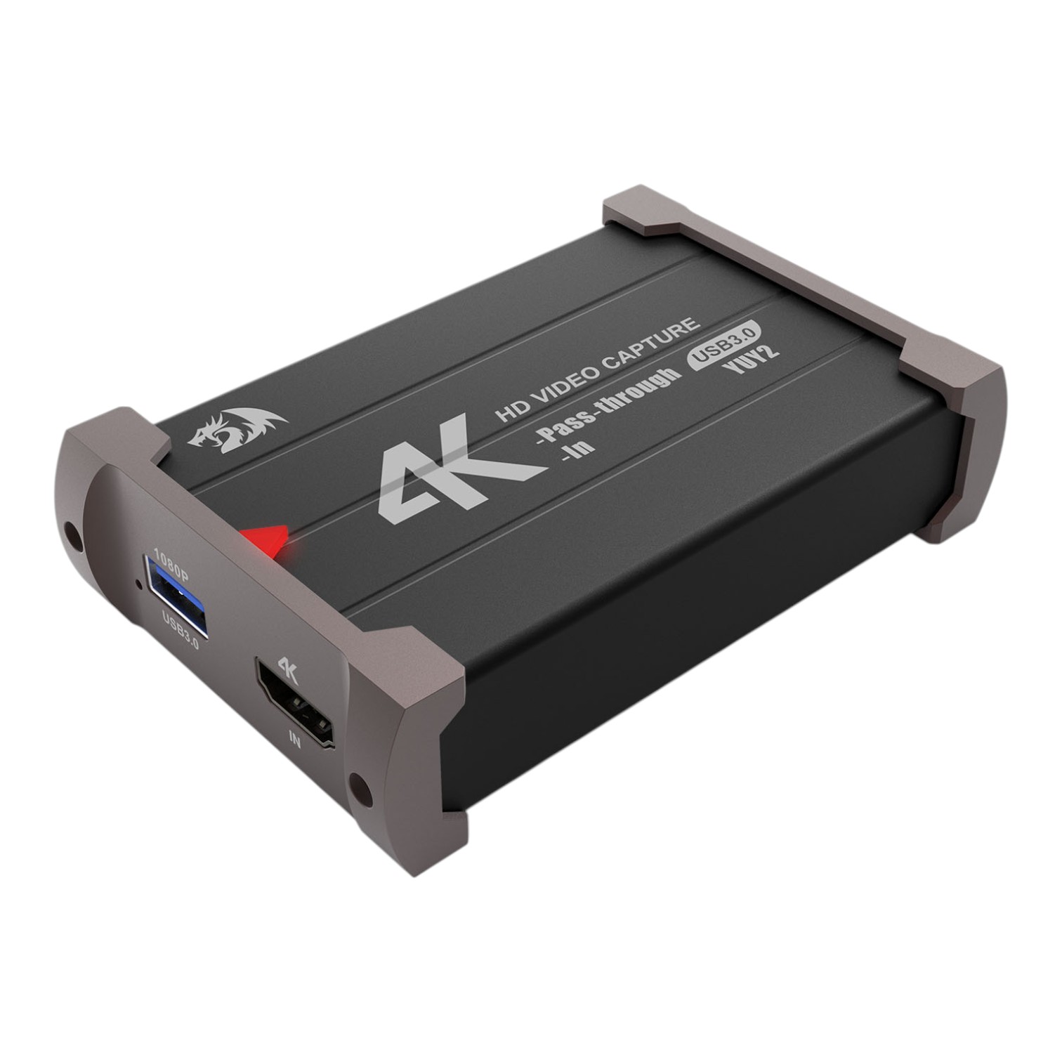 Redragon Capturadora de Video FLASH VC-321 4K HD 1080P@60Hz