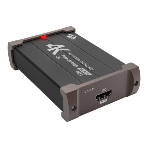 Redragon Capturadora de Video FLASH VC-321 4K HD 1080P@60Hz - Imagen 2