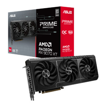 ASUS Tarjeta de Video GPU AMD RADEON RX 9070 XT PRIME Graphics Card 16G OC GT III