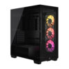 Corsair Gabinete PC Case Chasis 3500X ARGB Mid Tower Negro Vista Envolvente