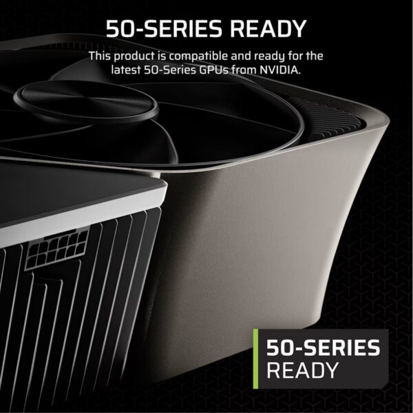 Corsair Gabinete PC Case Chasis 3500X ARGB Mid Tower Negro Vista Envolvente - Imagen 13
