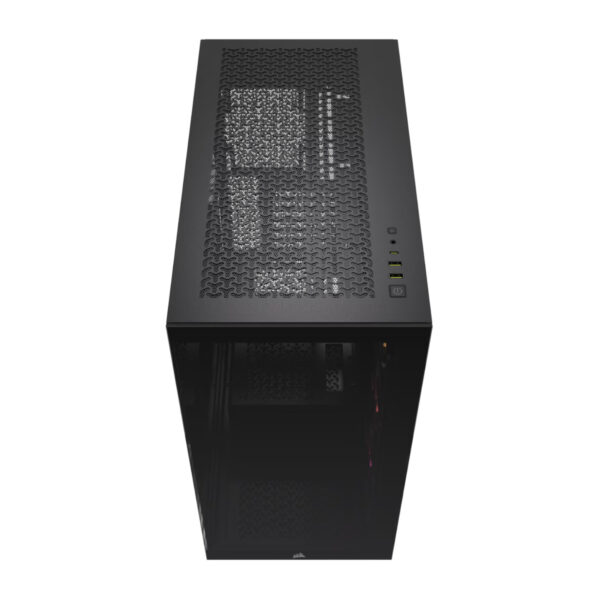 Corsair Gabinete PC Case Chasis 3500X ARGB Mid Tower Negro Vista Envolvente - Imagen 7