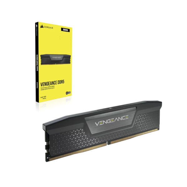 Corsair Memoria RAM DDR5 DRAM VENGEANCE 16GB (1x16GB) a 5200 MHz C40 — Negro - Imagen 2